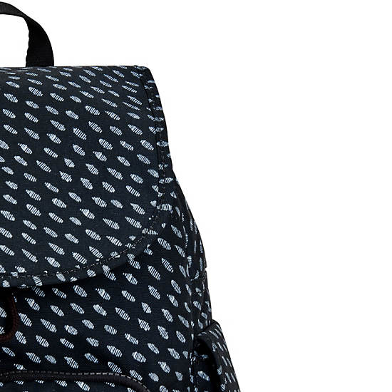 Sacs À Dos Kipling City Pack Small Printed Noir | FR 1699GS